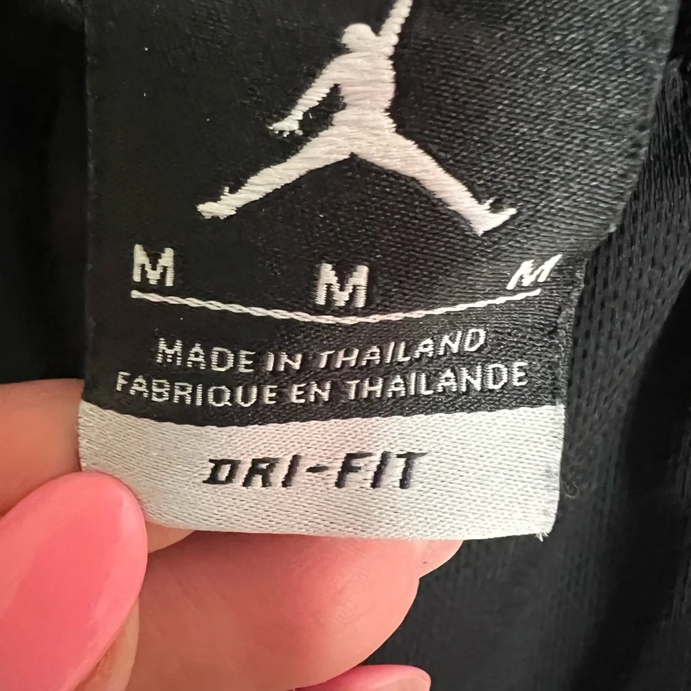 Jordan Adult Black and Gray Athletic/Basketball shorts. - Picture 3 of 3